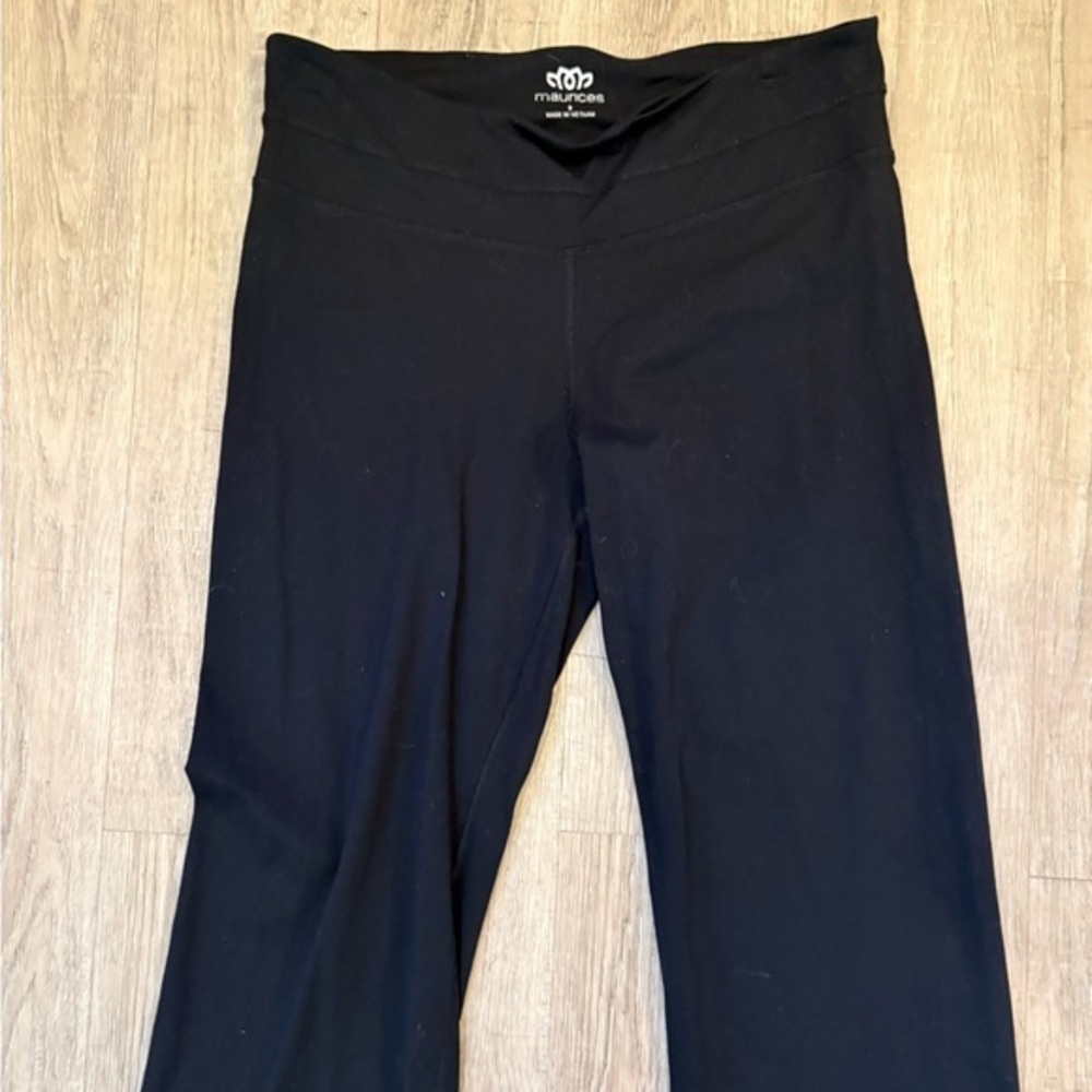 Maurices Black Activewear Athleisure Pants Maurices size 0
